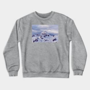 Snowy Mountain Crewneck Sweatshirt